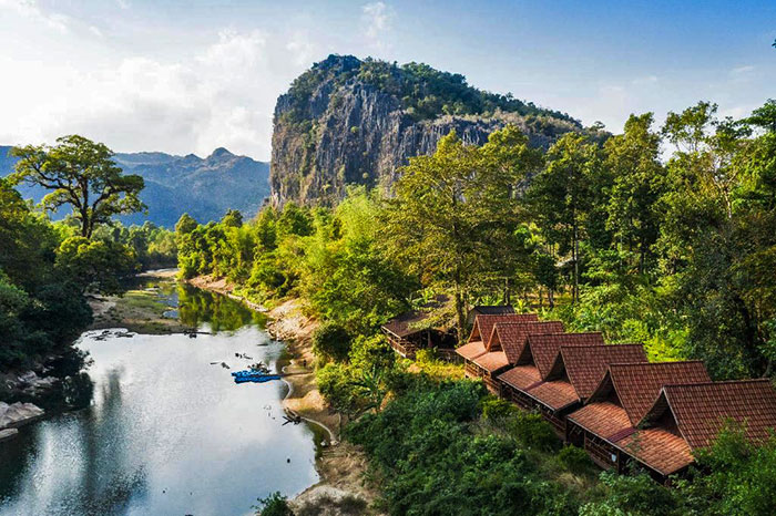 7 plus beaux ecolodges Laos Spring River Resort